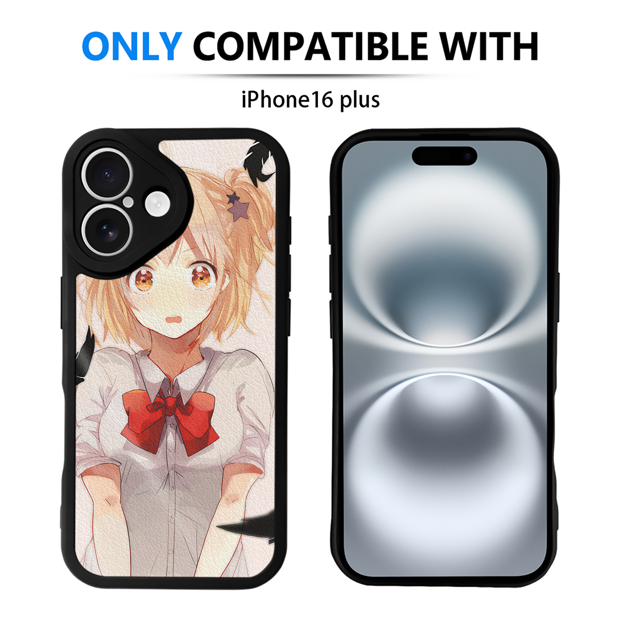 （画像用） ハイキュー!! Haikyu!! 【iPhone 16シリーズ対応】シリコンスマホケース（レザー調） 材質：シリコン